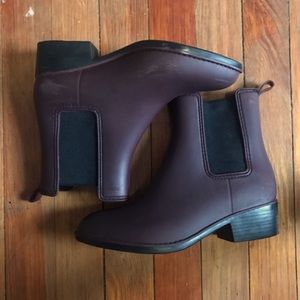 Rubber Chelsea Rain Boots